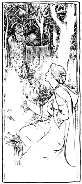 Illustration by John D. Batten for Tamlane in More English Fairy Tales