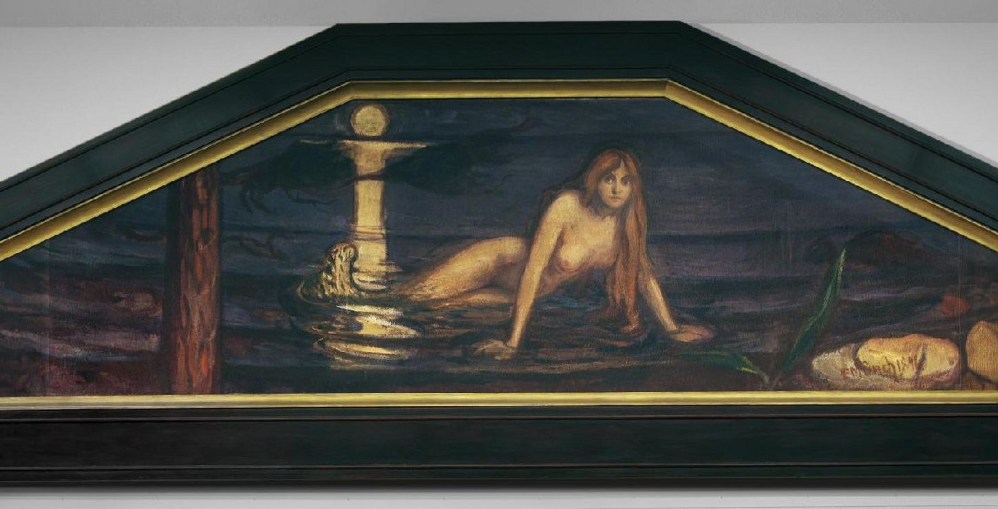 Edvard Munch, The Lady from the Sea (1896)